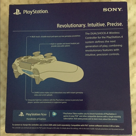 SONY New DualShock 4 Wireless Controller - Black - Picture 2 of 2